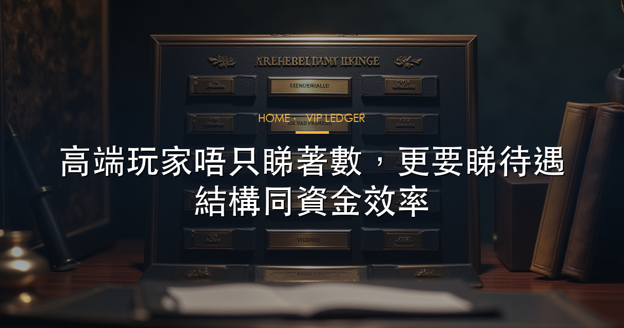 VIP 會員層級面板 hero